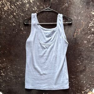 White Sleeveless Top